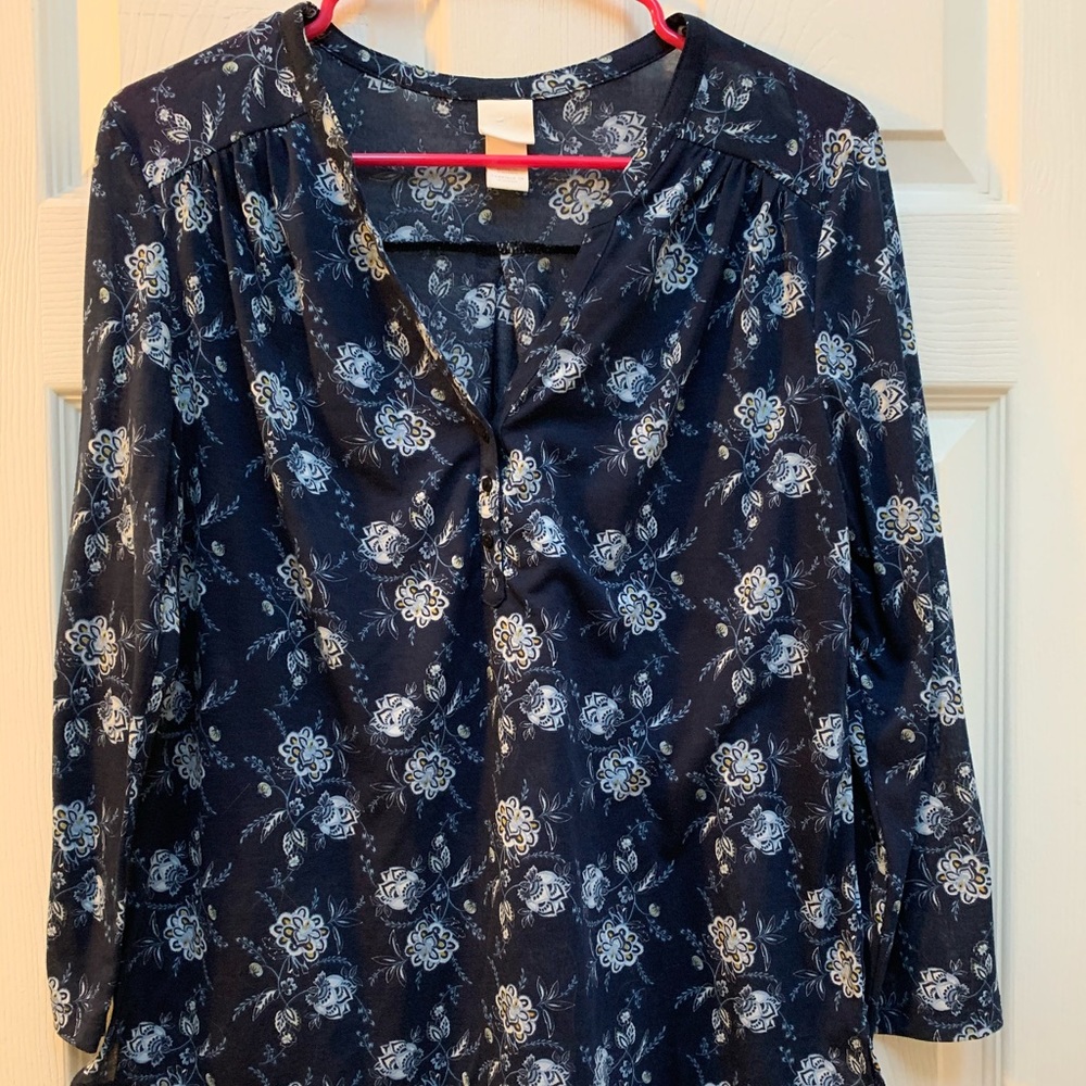 H&M Quarter-Sleeved Blouse